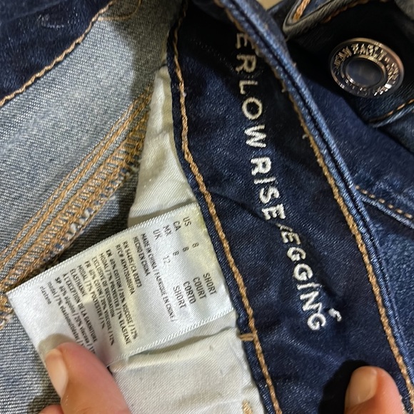 American Eagle Size 8 Short Skinny Jeans - Picture 2 of 3